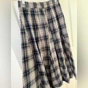 Polagram 100% cotton midi skirt